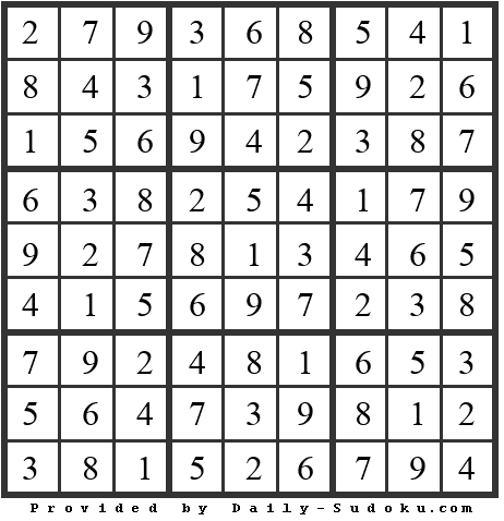 Daily Sudoku