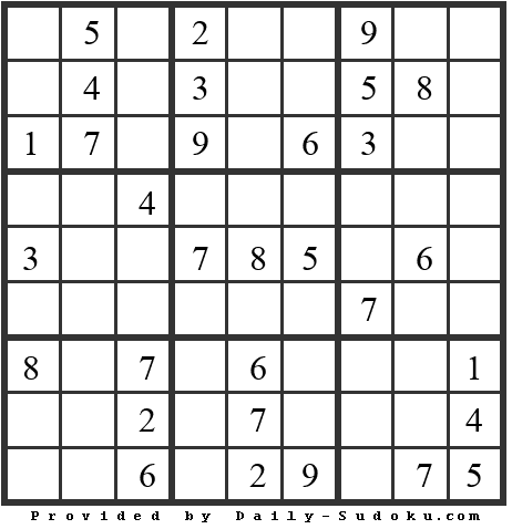 Daily Sudoku