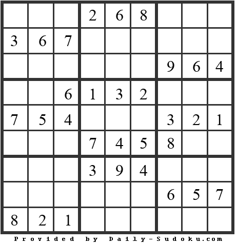 Daily Sudoku