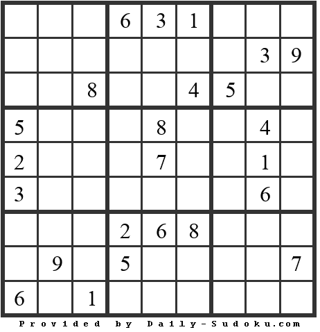 Daily Sudoku