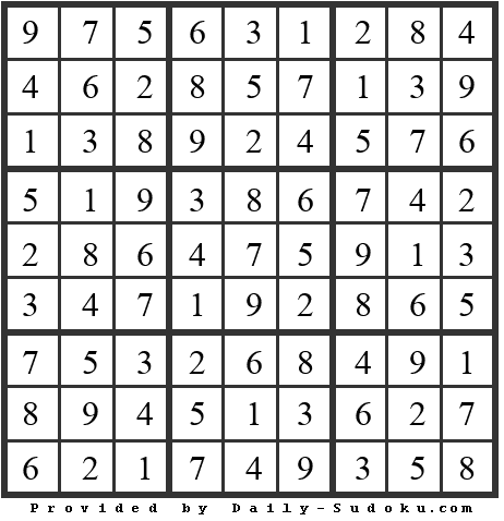 Daily Sudoku