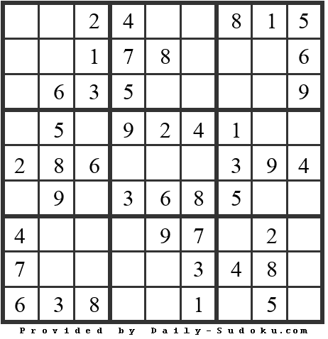 Daily Sudoku