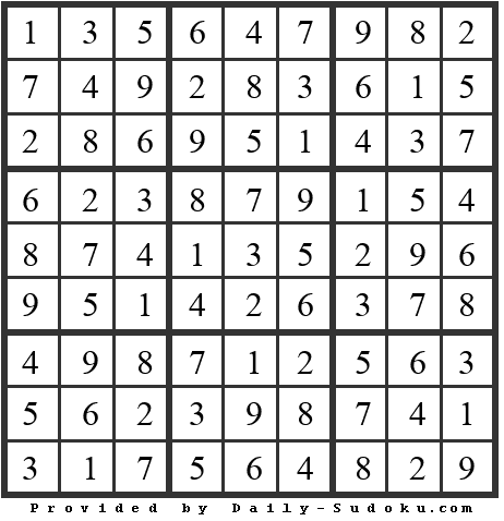 Daily Sudoku