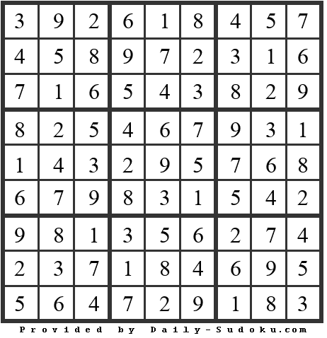 Daily Sudoku