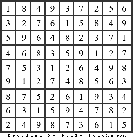 Daily Sudoku
