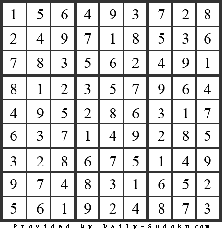 Daily Sudoku