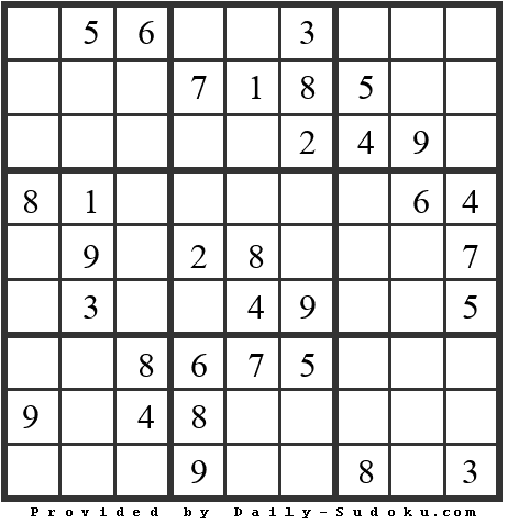 Daily Sudoku