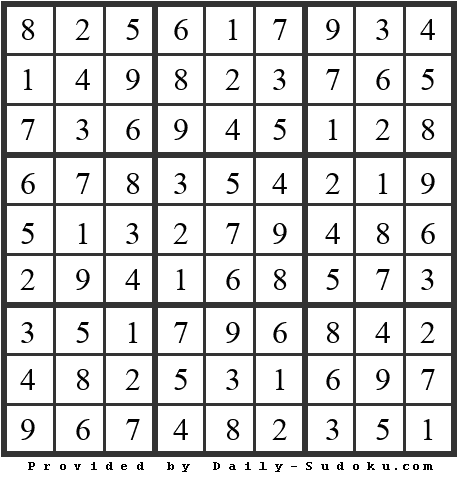 Daily Sudoku
