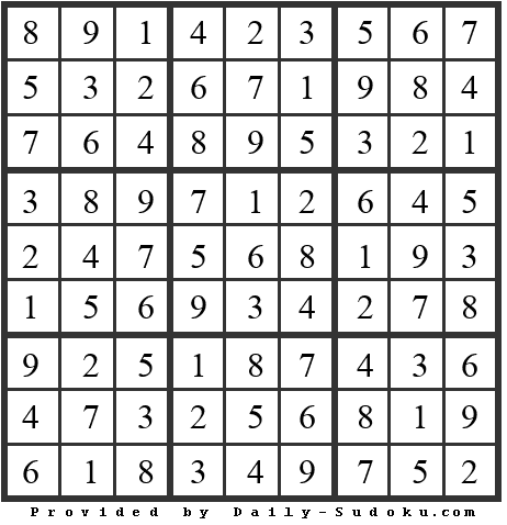 Daily Sudoku