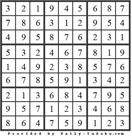 Daily Sudoku