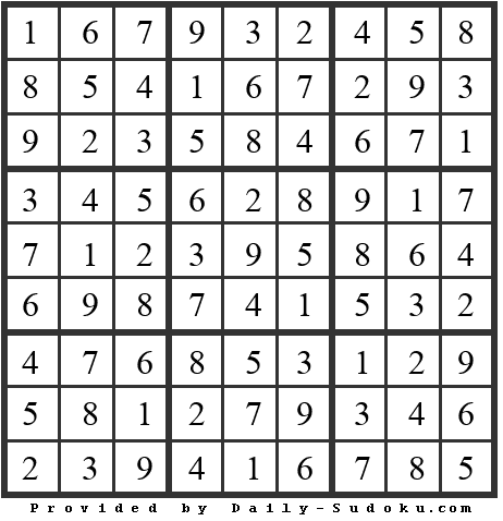 Daily Sudoku