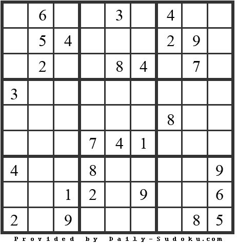 Daily Sudoku