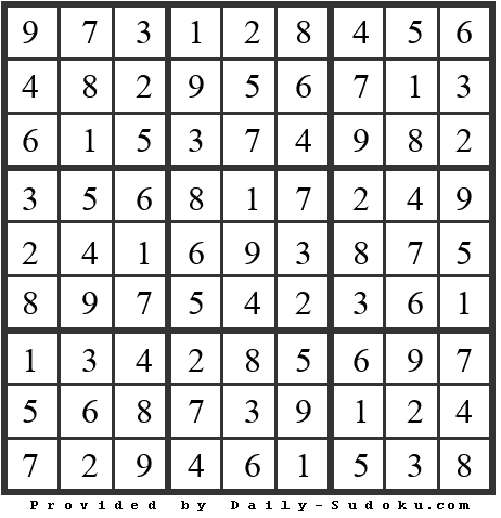 Daily Sudoku