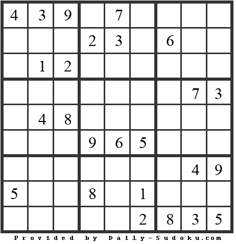 Daily Sudoku