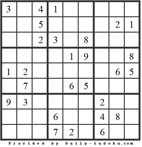 Daily Sudoku