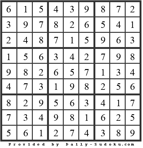 Daily Sudoku