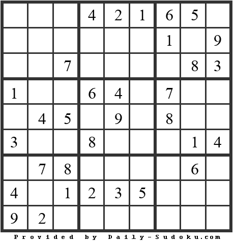 Daily Sudoku
