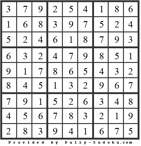 Daily Sudoku