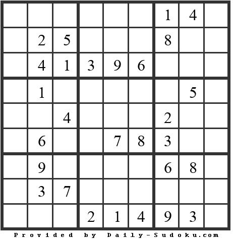 Daily Sudoku