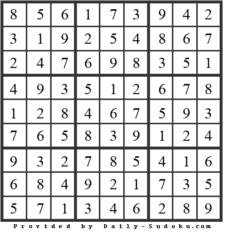 Daily Sudoku