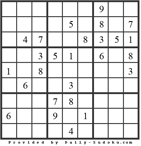 Daily Sudoku