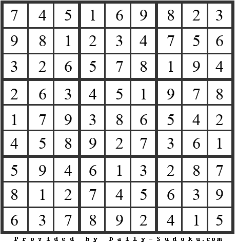 Daily Sudoku
