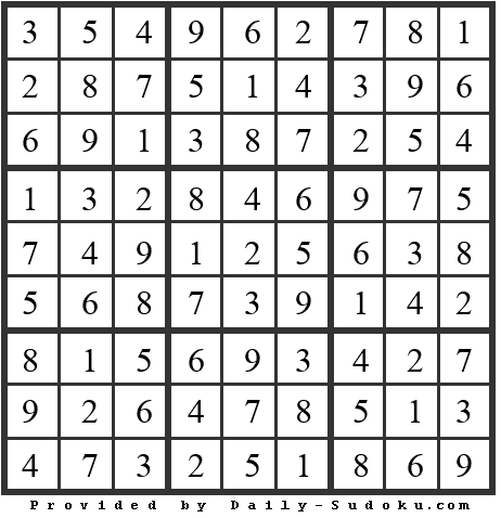 Daily Sudoku