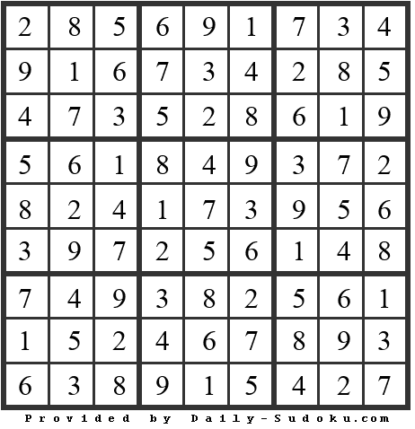 Daily Sudoku