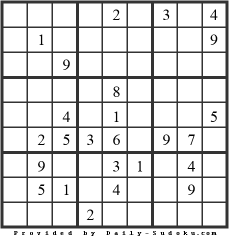 Daily Sudoku