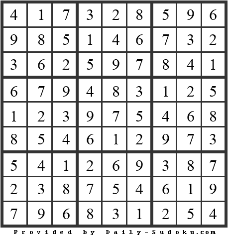 Daily Sudoku