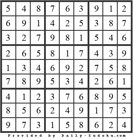 Daily Sudoku