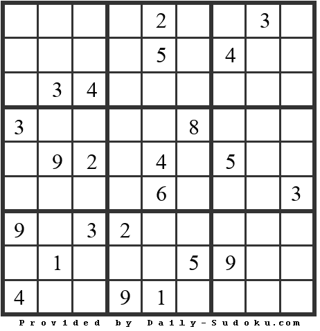 Daily Sudoku