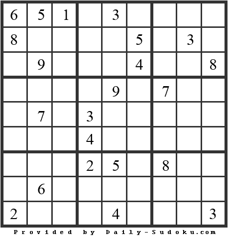 Daily Sudoku
