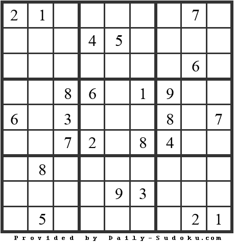 Daily Sudoku