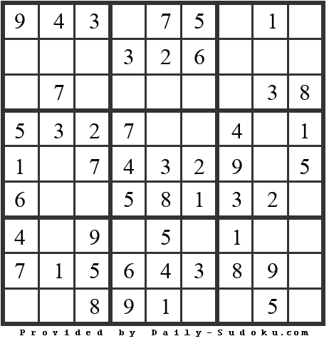 Daily Sudoku