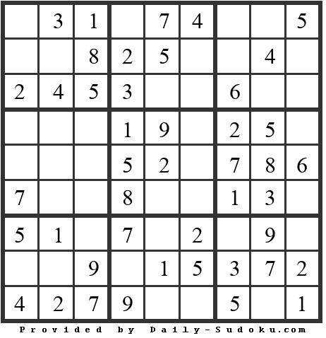 Daily Sudoku