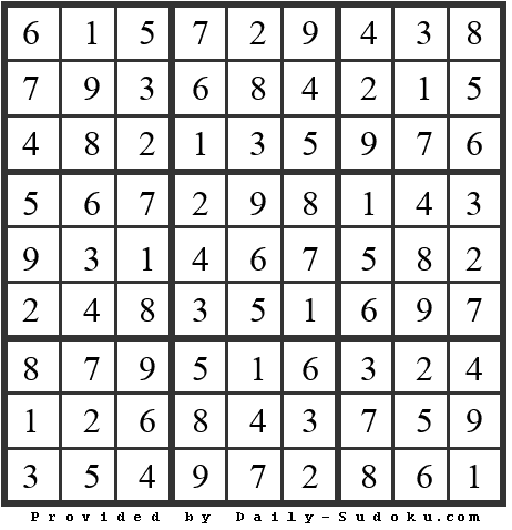 Daily Sudoku