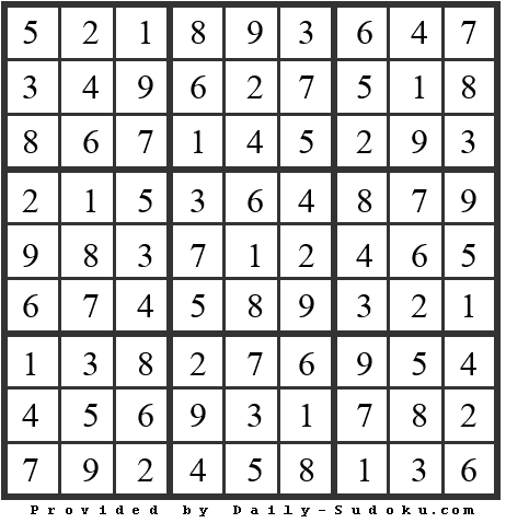 Daily Sudoku