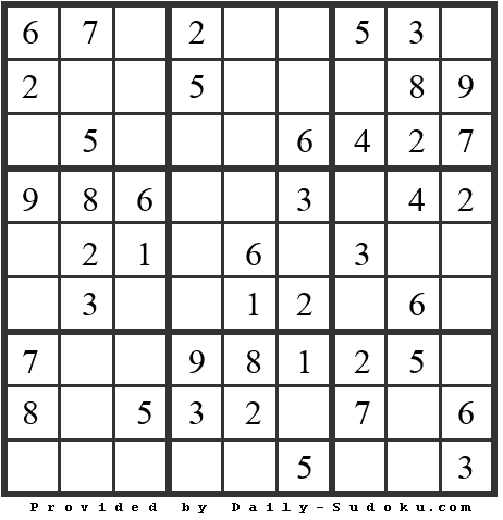 Daily Sudoku