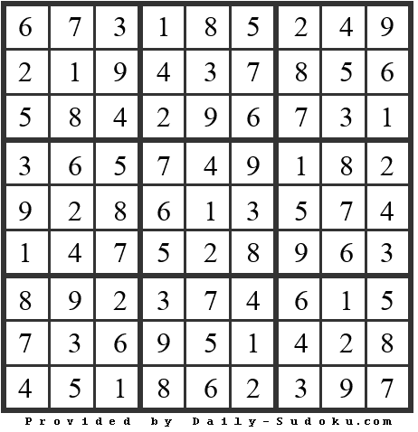 Daily Sudoku