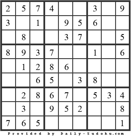 Daily Sudoku