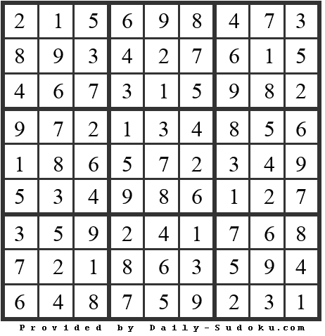 Daily Sudoku