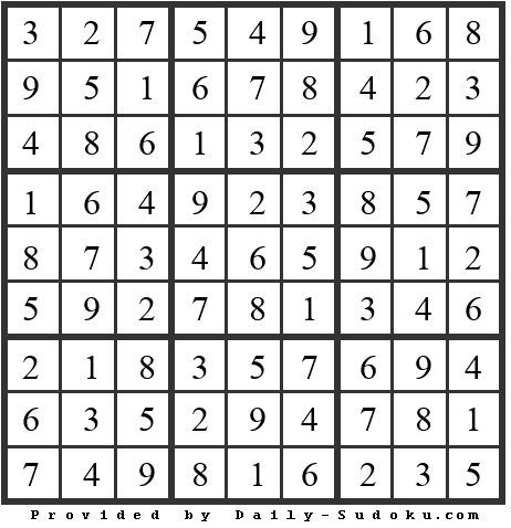 Daily Sudoku