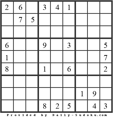 Daily Sudoku