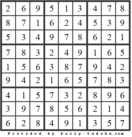 Daily Sudoku