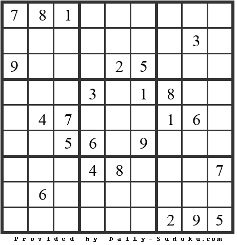 Daily Sudoku