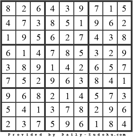 Daily Sudoku