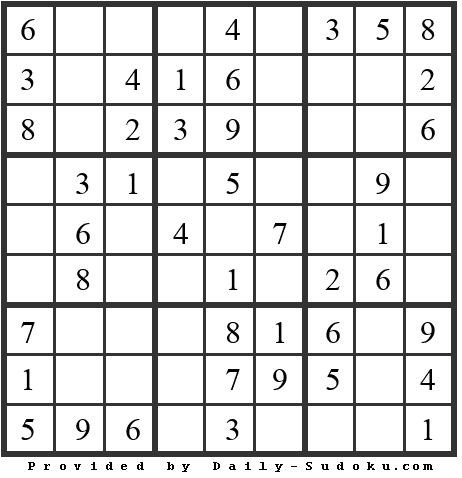 Daily Sudoku