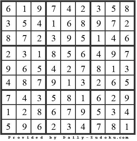 Daily Sudoku