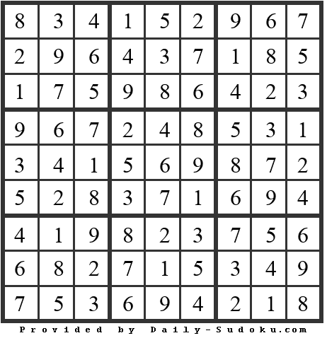 Daily Sudoku